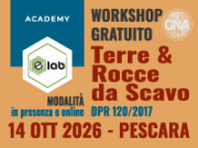 TERRE E ROCCE DA SCAVO, DPR 120/2017 e-lab