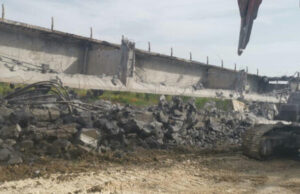 Parte la demolizione del viadotto Morello 3 sull’A19 Foto Anas